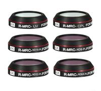 Lot de filtres en verre optique UV CPL ND8 ND16 ND32 ND64 pour SJCAM C300 C400 Conçu pour améliorer la photographie en extérieur en réduisant l'éblouissement et en augmentant la vibration des couleurs