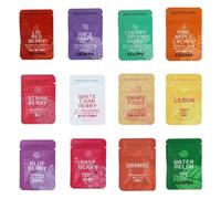 Lot de filtres intérieurs aromatisés avec toutes sortes de saveurs de fruits Filtre respiratoire à huile essentielle naturelle