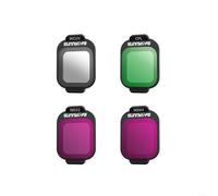 Lot de filtres ND8 + ND16 + ND32 + ND64 pour DJI Flip Optics pour prises de vue aériennes créatives (MCUV+CPL+ND32+ND64)