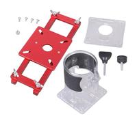 Lot de fixations invisibles 2 en 1 pour travaux du bois - Fixation de trous latéraux - En aluminium