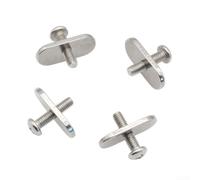 Lot de fixations M5 : une solution complète avec quatre vis et écrous haute résistance pour tous vos besoins marins