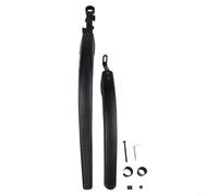 Lot de garde-boue avant et arrière en plastique PP pour vélos de route 700C de 26 à 29" avec tige de selle compatible