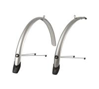 Lot De Garde-Boues Polisport Towny 26" 51 Mm - Gris/Noir - Tu Multicolore