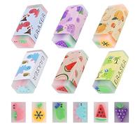 Lot de gommes - Cadeau pour enfants avec motif dinosaure goût fruit