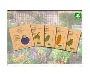 Lot de graines - cuisine méditerranéenne à prix réduit