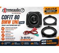LOT DE HAUT-PARLEURS AUDIO SYSTEM COFIT 80 BMW UNI EVO pour BMW SERIES E/F/G
