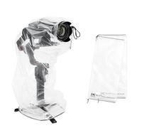 Lot de housses de pluie pour objectif d'appareil photo - Housse de protection transparente