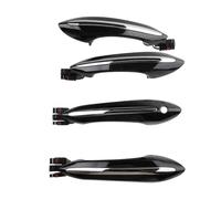 Lot de housses de poignée de porte noir brillant pour BMW Série 5 7 F07 F10 F11 F01 F02 520 525 530 535 51217231931 - Poignée de porte extérieure confortable sans clé côté passager (avant droit)