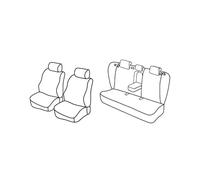 Lot de housses de siège Superior - Noir/bleu - Compatible avec Toyota Avensis Wagon (04/09>03/19)