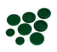 Lot de huit couvercles de graisse pour tracteurs compacts avec 8 pièces pour modèles 1023E 2025R (vert)