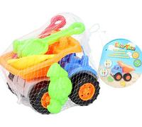 Lot de Jouets Camion Benne pour le Sable - 5 Pièces - 19,5 cm - Polypropylène (PP)