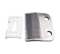 Lot de lames de rechange réglables argentées #1006-30-15-10 compatibles avec les tondeuses à cheveux Wahl Super Taper #8400