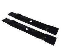 Lot de lames de tondeuse à gazon 2 x 54,5 cm compatible avec John Deere GX22150 105 115 125 X110 X145