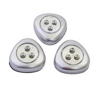 Lot de lampes "Push Light" leds à piles (Piles Fournies)