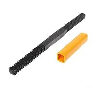 Lot de limes de restauration de filetage métrique de 20,3 cm pour filetages extérieurs - Limes en acier traité thermiquement (0,75-3 mm, 11-28, 12-28, 11-26) avec oxyde noir (12-28)