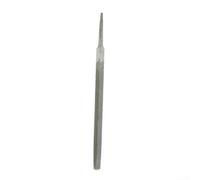 Lot de limes en acier de 150 mm pour métal et bois rond, demi-rond, triangulaire, carré, plat (lime triangulaire)