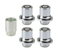 Lot de loquets de sécurité renforcés pour écrous de roue avec code pour plusieurs modèles de véhicules