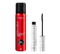 Lot de L'Oréal Paris Telescopic Extensionist Mascara Volume Longueur 9,9ml + L'Oréal Paris Infaillible Spray Fixateur Maquillage Waterproof 36h 75ml