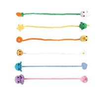 Lot de marque-pages floraux au crochet avec instructions étape par étape (français non garanti) pour débutants