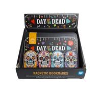 Lot de Marque-pages Magnétiques - Day of the Dead Jour des Morts