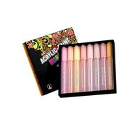 Lot de marqueurs de peinture acrylique 8/12/24/36/48 couleurs résistantes à l'eau à séchage rapide pour scrapbooking, peinture, visage, corps