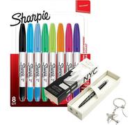 Lot De Marqueurs Permanents Double Face Parker Jotter Stylo À Bille Nyc Porte-Clés En Forme D'avion