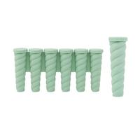 Lot de moules à glace en silicone pour glaces à la main - Démoulage facile - 6 cavités et sucettes simples - Moules en silicone souple