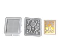 Lot de moules en silicone pour festival avec découpes complexes en forme de flocon de neige, renne, angélique, parfaits pour les loisirs créatifs saisonniers de Noël