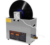 Nettoyeur Ultrasonique Nettoyage à Ultrasons 6L & Adaptateur Lavage Vinyle 33,45,78 tours - Bijoux Lunettes Outils - 240V Température 0 à 80°C Chauffage & Minuterie Intégré [Panier en Filet INCLUS]