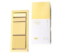 Lot de notes autocollantes avec argile graduée pour étudiants Fournitures de bureau faciles à déchirer et à indexer amicales en papier 1 boîte pour notes adhésives