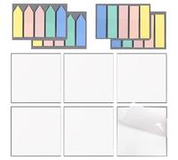 Lot de notes autocollantes avec onglets marque-pages, drapeaux autocollants, flèches, autocollants, fournitures scolaires, fournitures scolaires, marqueurs de page, autocollants pour fournitures