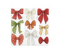 Lot de nœuds colorés à double interrupteur à bascule - Plaque murale - Taille standard - 11,4 x 11,4 cm