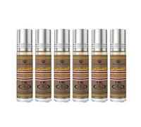 Lot de Parfums AL FARES Al Rehab Attar Authentique Sans Alcool Halal 6 ml 100% Huile de Qualité Supérieure