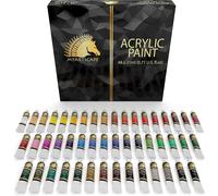 Lot De Peinture Acrylique ¿ Tube De 48 X 21 Ml ¿ Qualité Artiste Art Peintures ¿