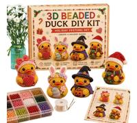 Lot de perles en forme de canard mignon - Pour chaton et animal de compagnie
