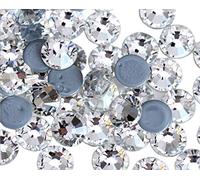 Lot de perles en strass Jollin avec arrière plat pour collage, Hotfix Crystal, SS12 1440pcs