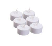 Lot de Petites bougies LED - Blanche