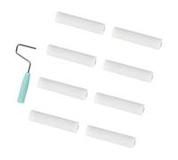 Lot de petits rouleaux de peinture en mousse - Facile à nettoyer - Finition fine - Pour une utilisation professionnelle et détaillée