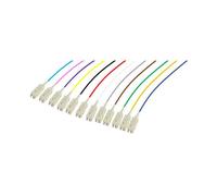 Lot de pigtails OM5 50/125 SC-UPC Low Loss 900µm 12 couleurs 2m