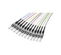 Lot de pigtails OS2 G652D ST-UPC Low Loss 900µm 12 couleurs 2m