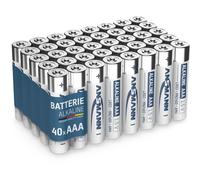 Lot De Piles Alcalines Micro Aaa 1,5 V Pour Jouet, Instrument De Mesure, Etc. (40 Pièces) - Ansmann