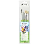 Lot de pinceaux da Vinci Fit Synthétique & Synthétique BRISTLE 4217