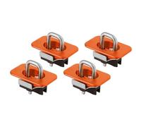 Lot de pinces de protection puissantes pour lit de véhicule pour modèles F350 pour motos de course, automobiles, cargaison substantielle, finition citron, équipement de déni requis pour camion