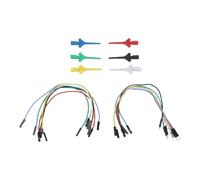 Lot de pinces de test et câbles de programmation pour diagnostic électronique avec mécanisme à ressort Glissement minimal pendant les tests