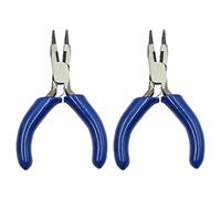 Lot de pinces miniatures à bec aiguille de 7,6 cm en acier à haute teneur en carbone - Outil manuel de précision pour et petites réparations en acier à haute teneur en carbone
