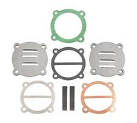 Lot de plaques de soupape en métal 62 mm pour compresseurs d'air à huile et huile de type 65 - Kit de joints de culasse de rechange pour accessoires d'air à piston