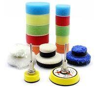Lot de plaques de support pour Proxxon, Dremel 25 mm 50 mm, tampons de polissage pour polissage et cirage