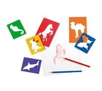 Lot De Pochoirs Multicolore G