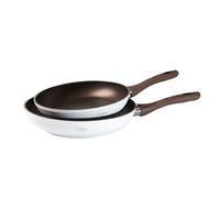 Lot de poêles à induction, 24 cm et 28 cm, capteur de température, double couche antiadhésive, Full Induction, poêles Cloen modèle Alex (set de poêles)