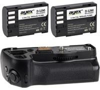 Lot De Poignées D'Alimentation Pour Pentax K-3 & K-3 Ii - Remplacement Pour D-Bg5 + 2 Batteries D-Li90 - Parfait Pour Poignée De Batterie Au Format Portrait[UsbC1006]